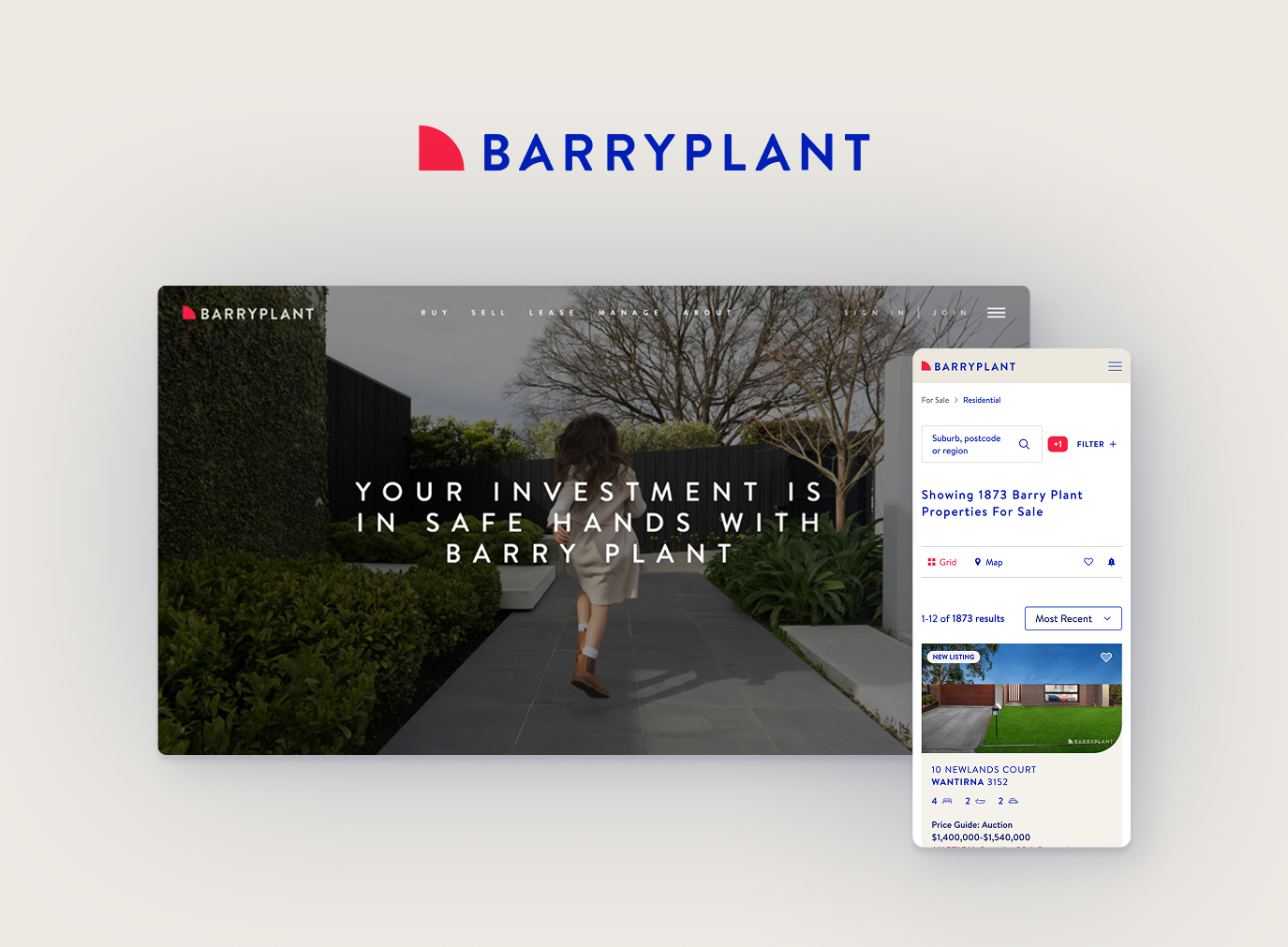 Barry Plant: Custom Real Estate Website, Platform & Integrations