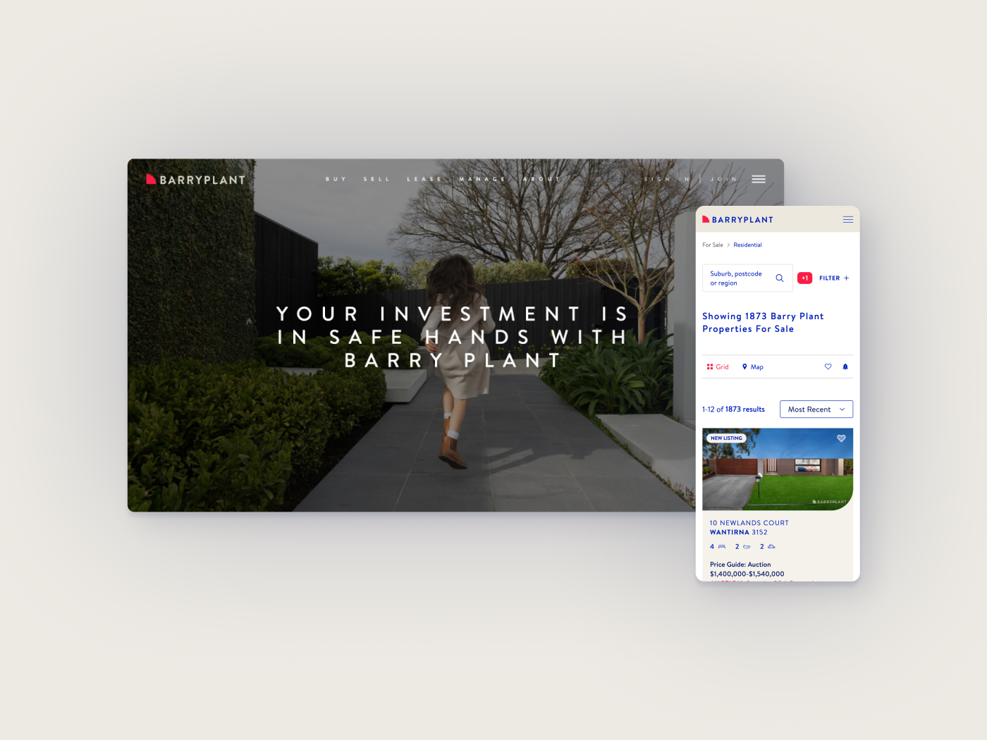 Barry Plant Redesign